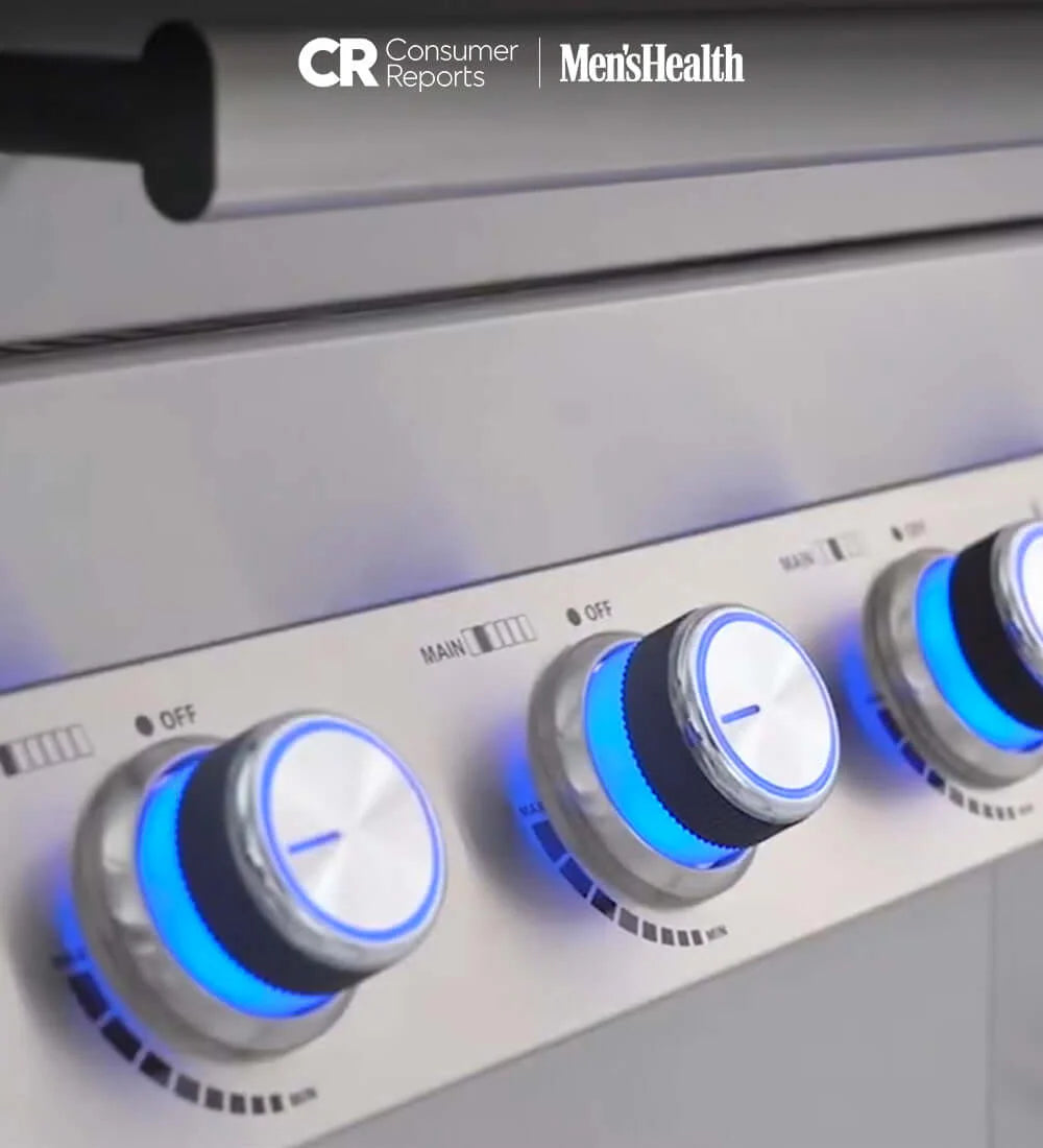77352 | Monument Grills | 6 Burner Stainless Steel Propane Gas Grill