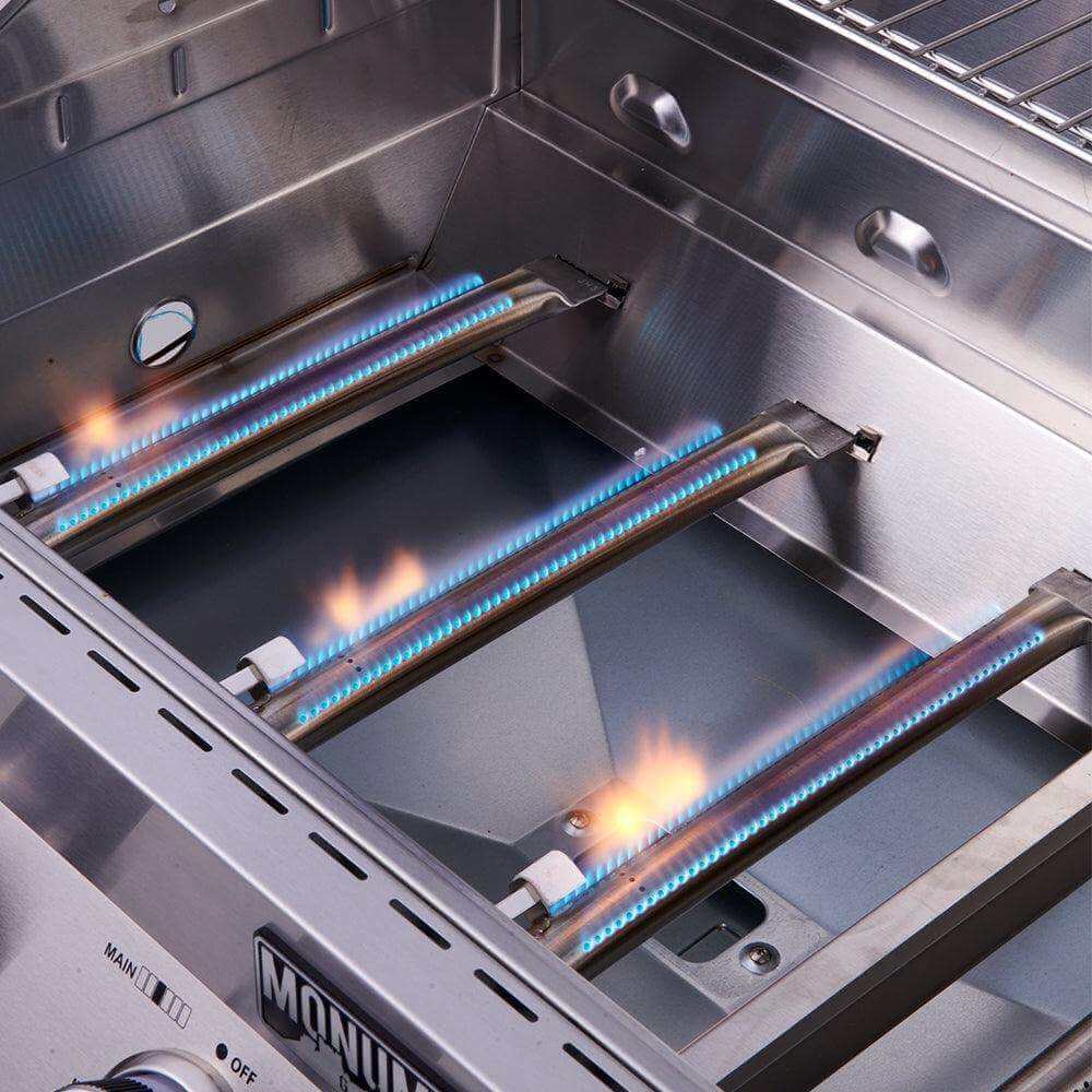 77352 | Monument Grills | 6 Burner Stainless Steel Propane Gas Grill