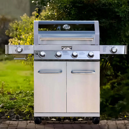 35633 | Monument Grills | 4 Burner Stainless Steel Propane Gas Grill