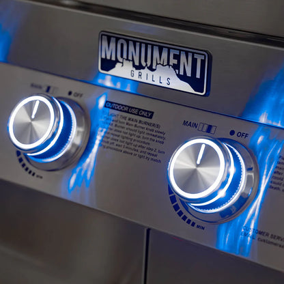 35633 | Monument Grills | 4 Burner Stainless Steel Propane Gas Grill