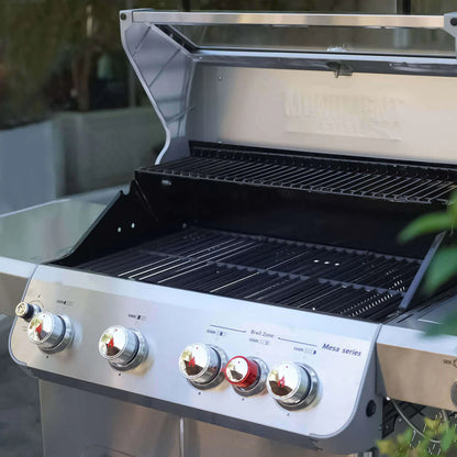 Mesa 415BZ | Monument Grills | 4 Burner Stainless Steel Propane Gas Grill