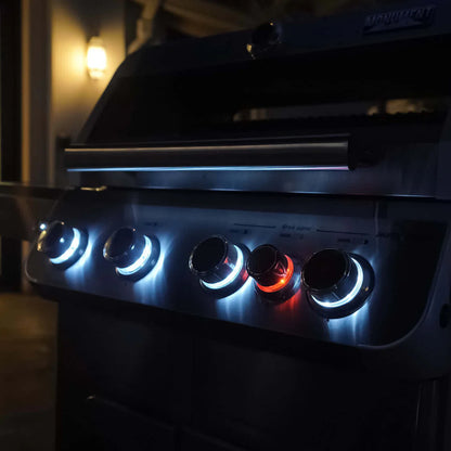 Mesa 415BZ | Monument Grills | 4 Burner Stainless Steel Propane Gas Grill