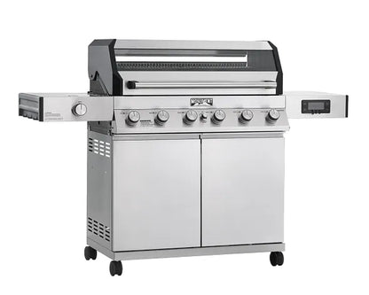 Denali 605 | Monument Grills | 6 Burner Smart Stainless Steel Liquid Propane/ Natural Gas Grill