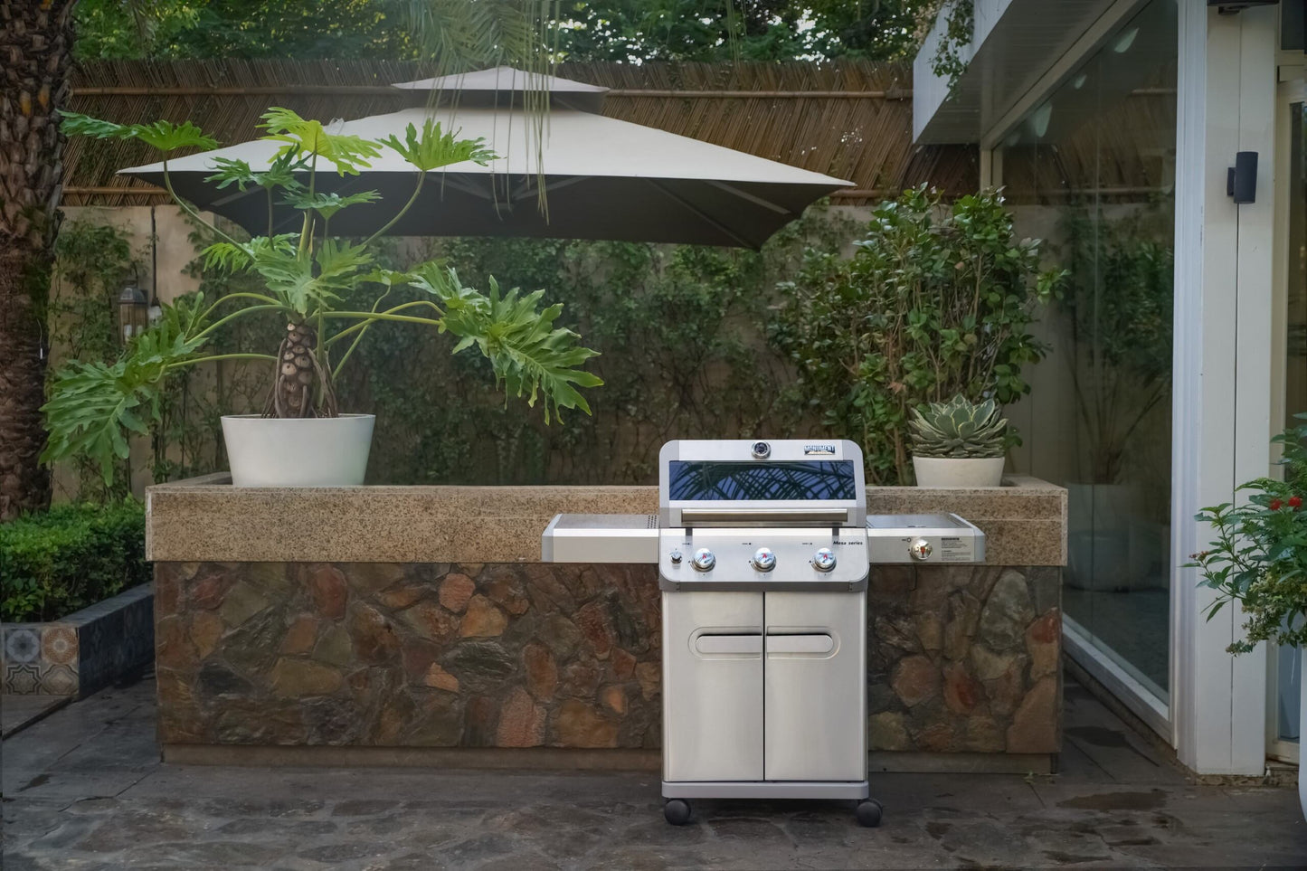 Mesa 305 | Monument Grills | 3 Burner Stainless Steel Propane Gas Grill