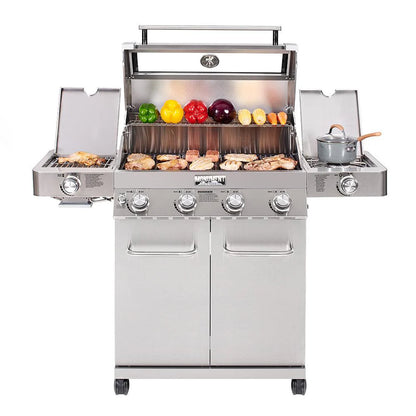 35633 | Monument Grills | 4 Burner Stainless Steel Propane Gas Grill