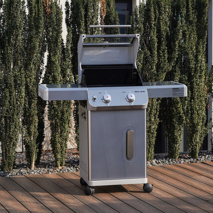 Mesa 200 | Monument Grills | 2 Burner Stainless Steel Propane Gas Grill