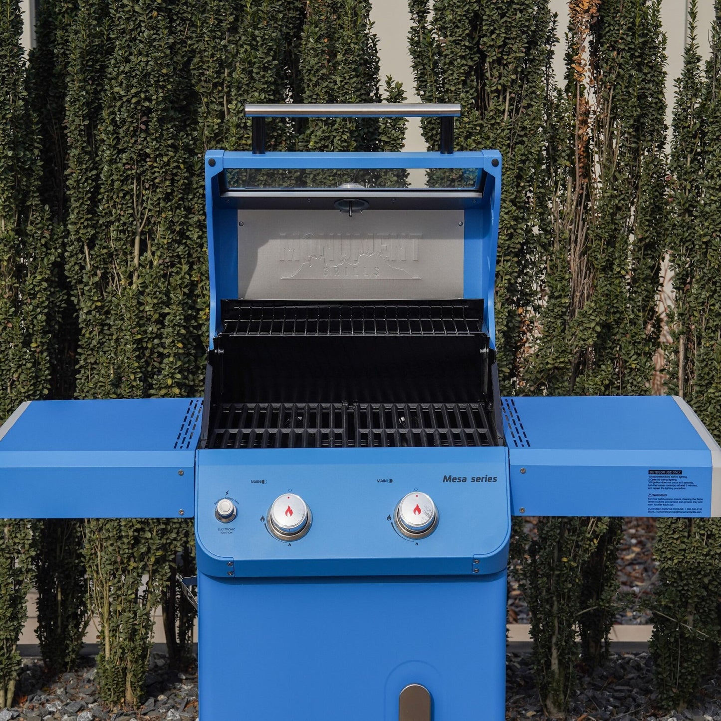 Mesa 200 | Monument Grills | 2 Burner Stainless Steel Propane Gas Grill