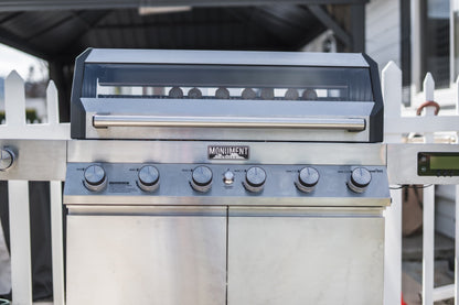 Denali 605 | Monument Grills | 6 Burner Smart Stainless Steel Liquid Propane/ Natural Gas Grill