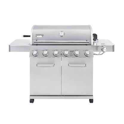 77352 | Monument Grills | 6 Burner Stainless Steel  Propane Gas Grill