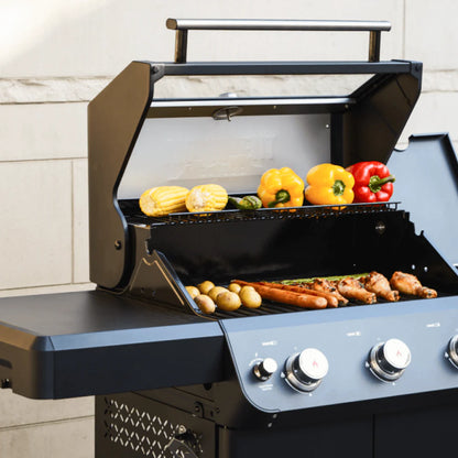 Mesa 325 | Monument Grills | 3 Burner Stainless Steel Powder Coated Propane Gas Grill