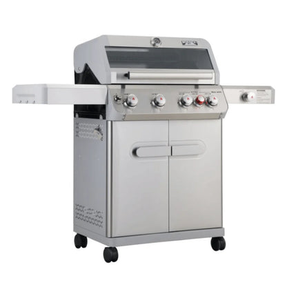 Mesa 415BZ | Monument Grills | 4 Burner Stainless Steel Propane Gas Grill