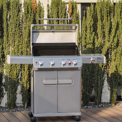 Mesa 415BZ | Monument Grills | 4 Burner Stainless Steel Propane Gas Grill