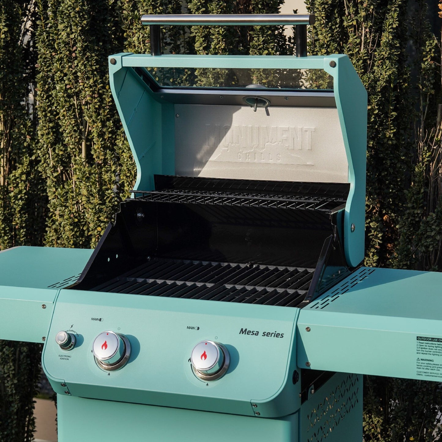 Mesa 200 | Monument Grills | 2 Burner Stainless Steel Propane Gas Grill