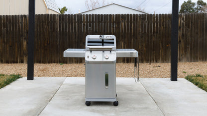 Mesa 200 | Monument Grills | 2 Burner Stainless Steel Propane Gas Grill