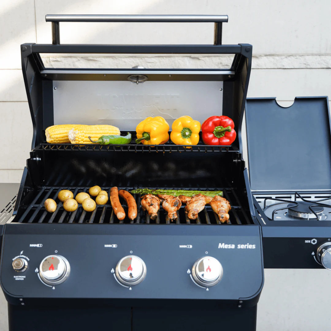 Mesa 325 | Monument Grills | 3 Burner Stainless Steel Powder Coated Propane Gas Grill